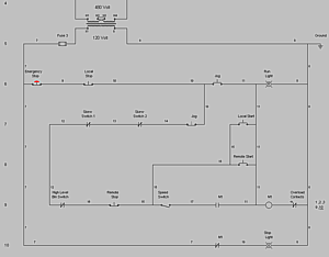 Types of Electrical Diagrams single line wiring diagram plc 