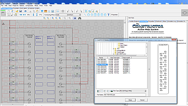 Main Screen Edit Mode with PLC