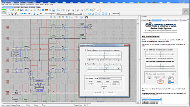 Main Screen Wire Numbers